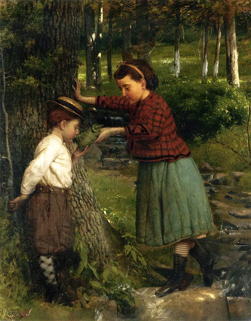 Seymour Joseph Guy - At the Brook