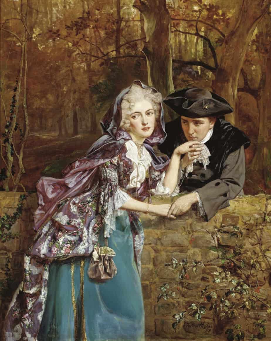 Talbot Hughes - A Secret Assignation 1898