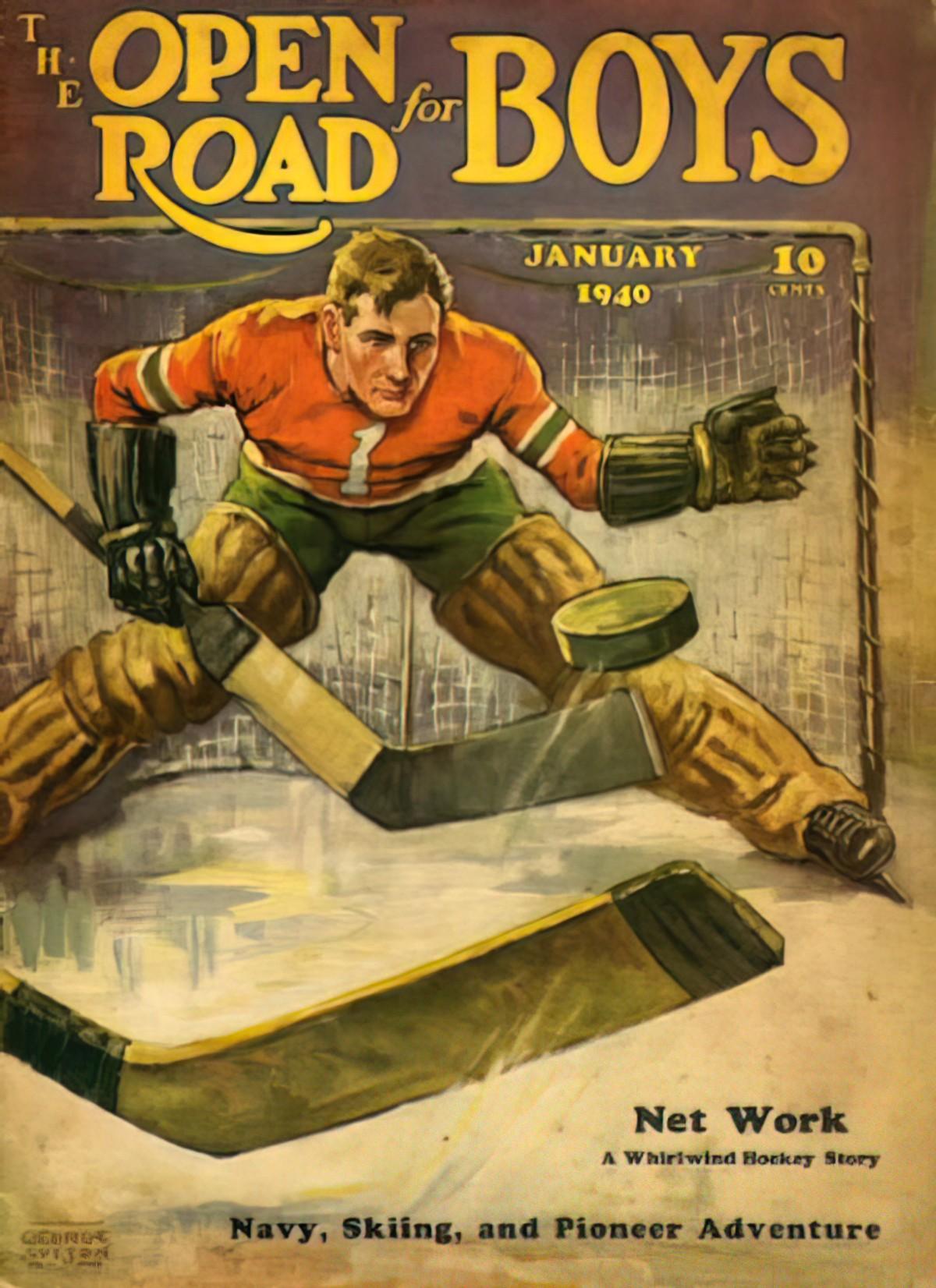 The Open Road For Boys Magazine  ice hockey