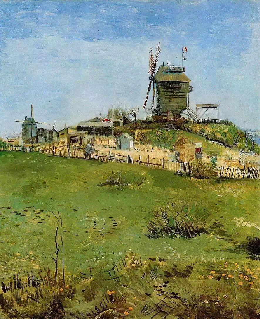 Vincent Van Gogh (1853 - 1890) Le Moulin de la Galette, 1887