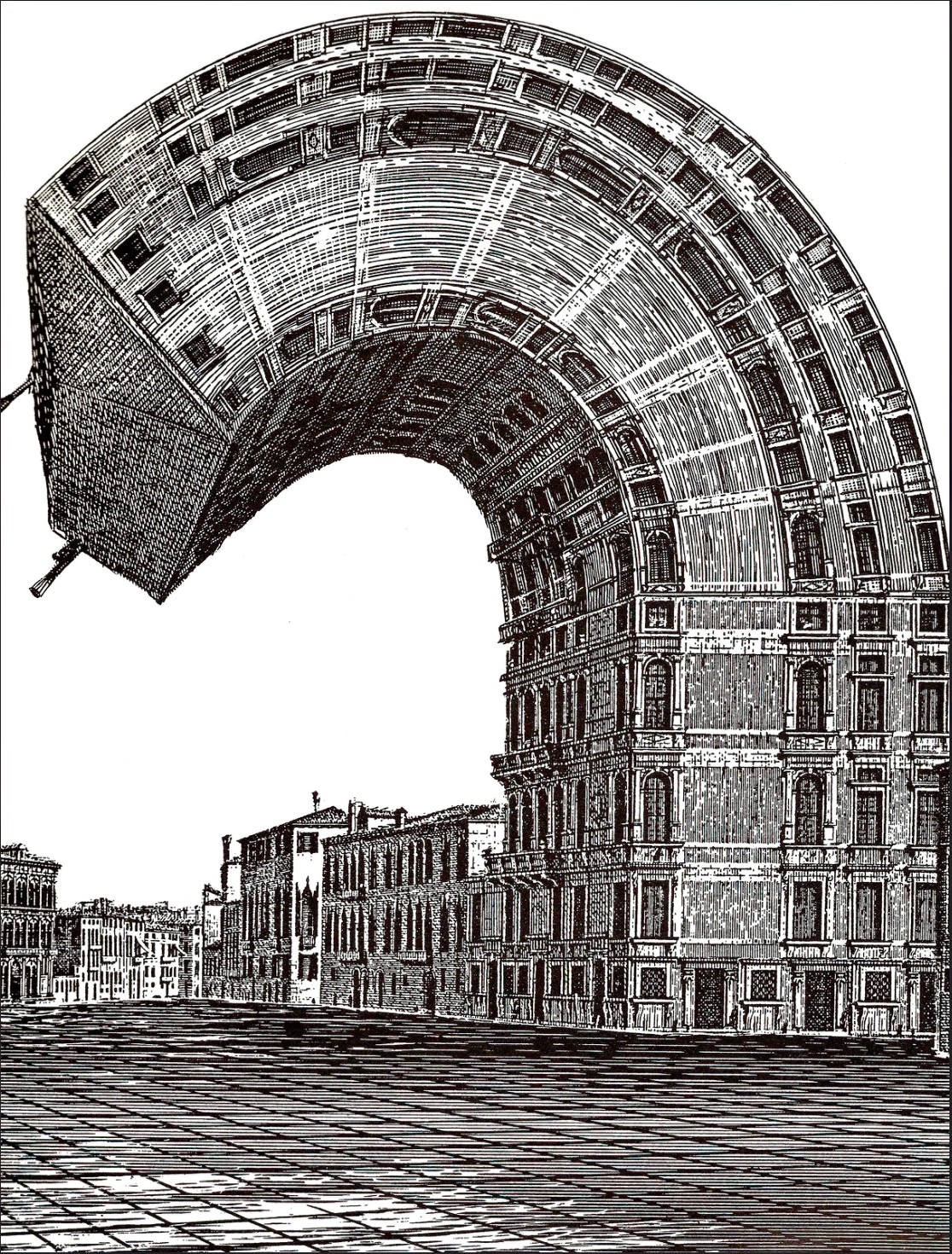 LES DESSOUS DE LA VILLE (1985) Francis Masse curved building