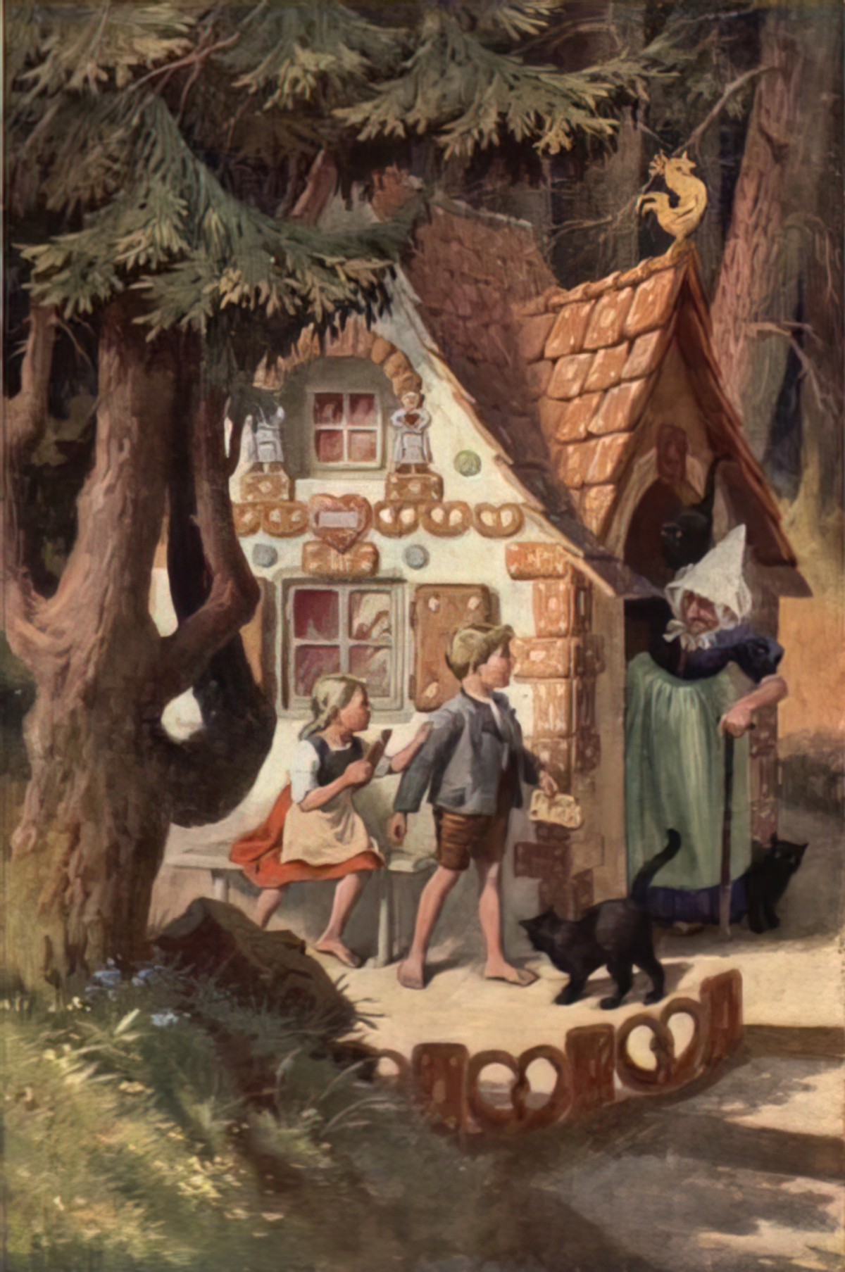 The Gingerbread House In Hansel And Gretel