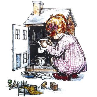 a dolls house symbols