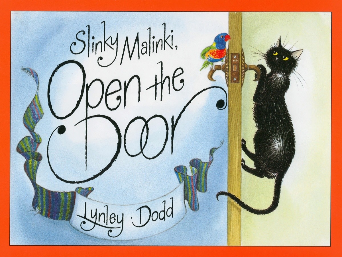 Slinky Malinki, Open The Door by Lynley Dodd