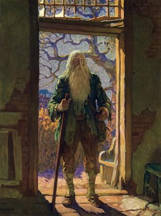 satire in rip van winkle