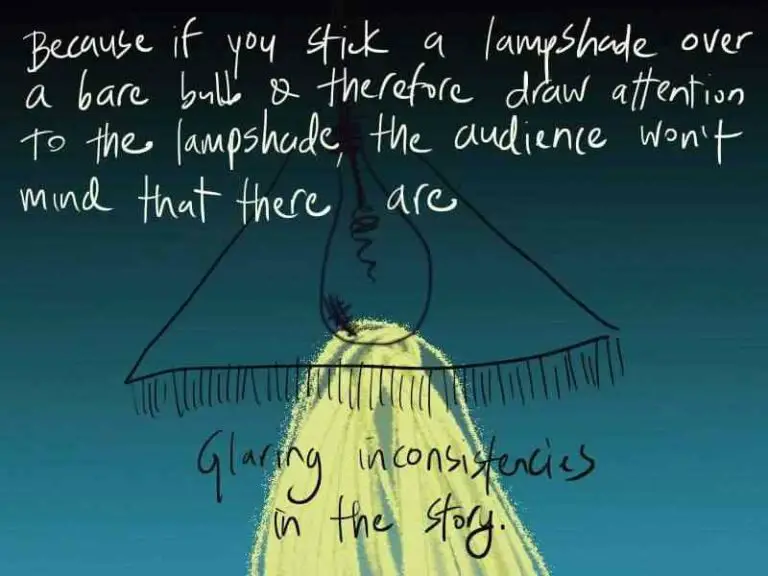 Lampshading in storytelling. What is that? SLAP HAPPY LARRY