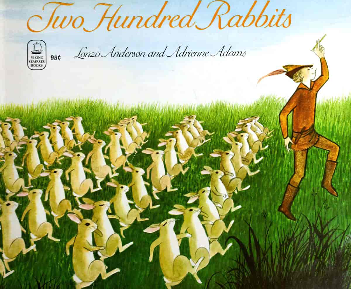 Two Hundred Rabbits (1968) by Lonzo Anderson and Adrienne Adams Picturebook Analysis