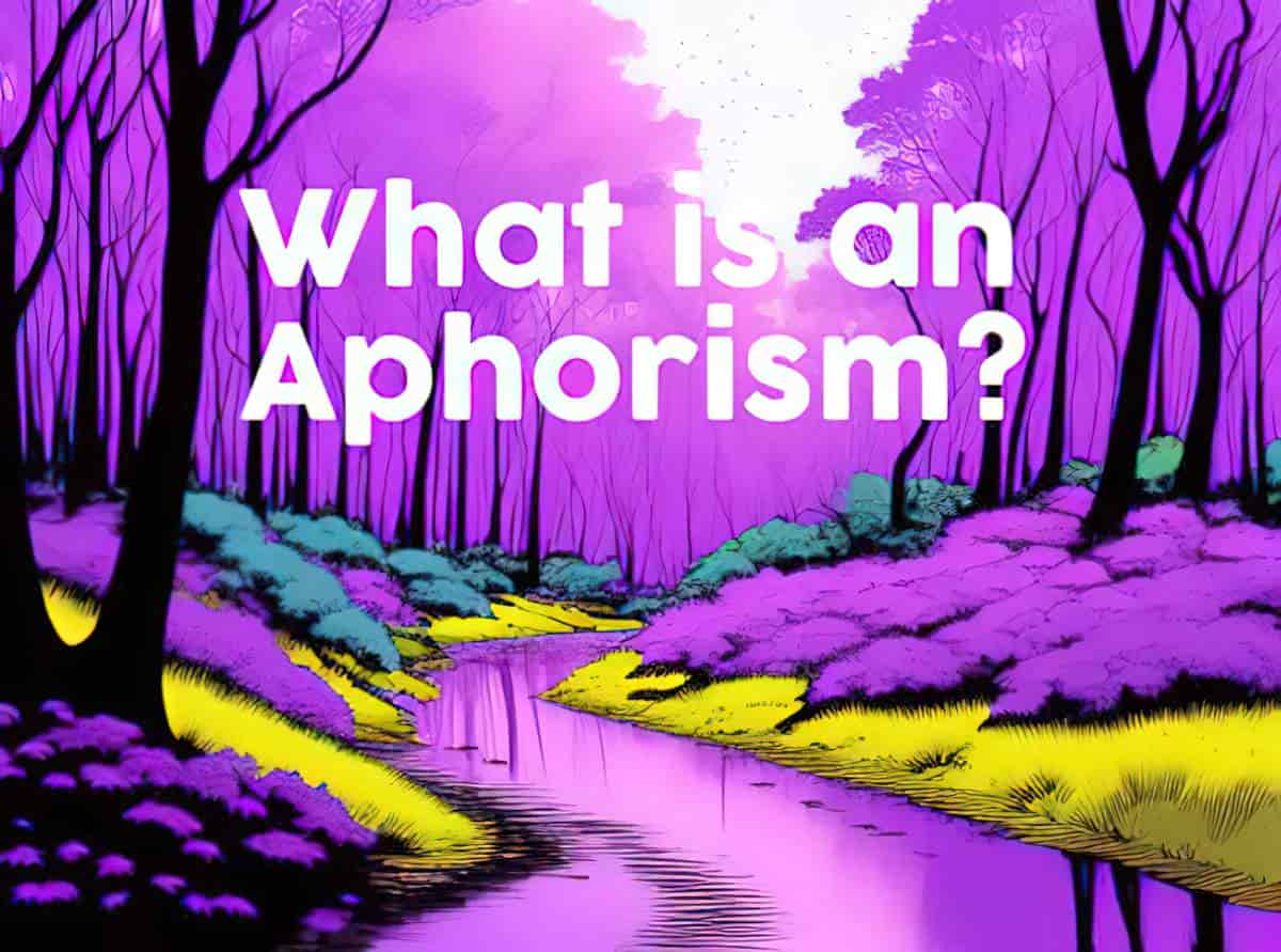 What is an aphorism in simple terms?