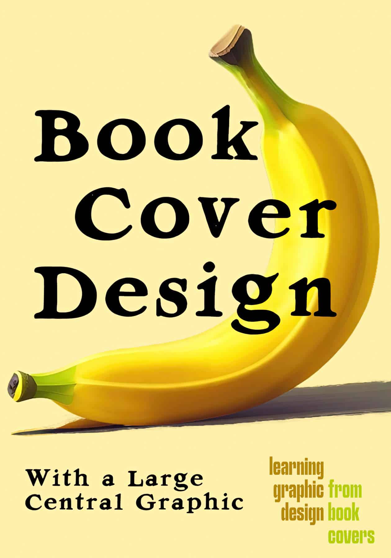 Book Cover Design With A Large Central Graphic