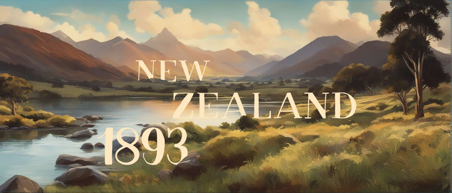 Why were New Zealand women first in the world to achieve suffrage?