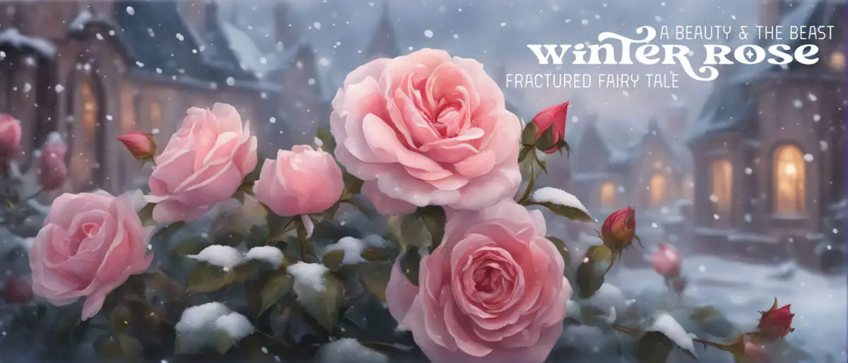 winter rose fractured fairytale beauty beast